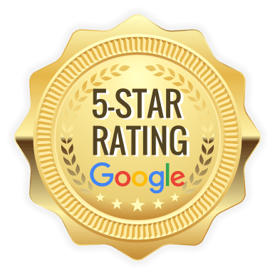 Google 5 stars rating for Tattoo removal clinic